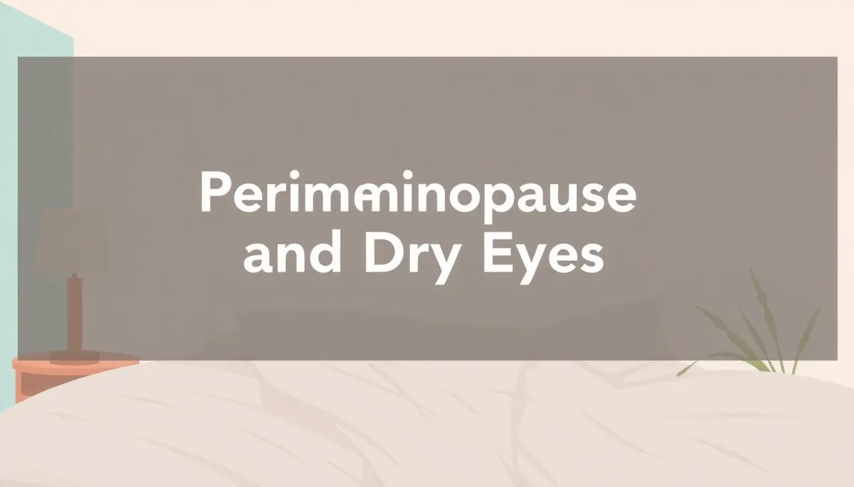 Perimenopause and Dry Eyes: Causes, Relief, and Product Recommendations